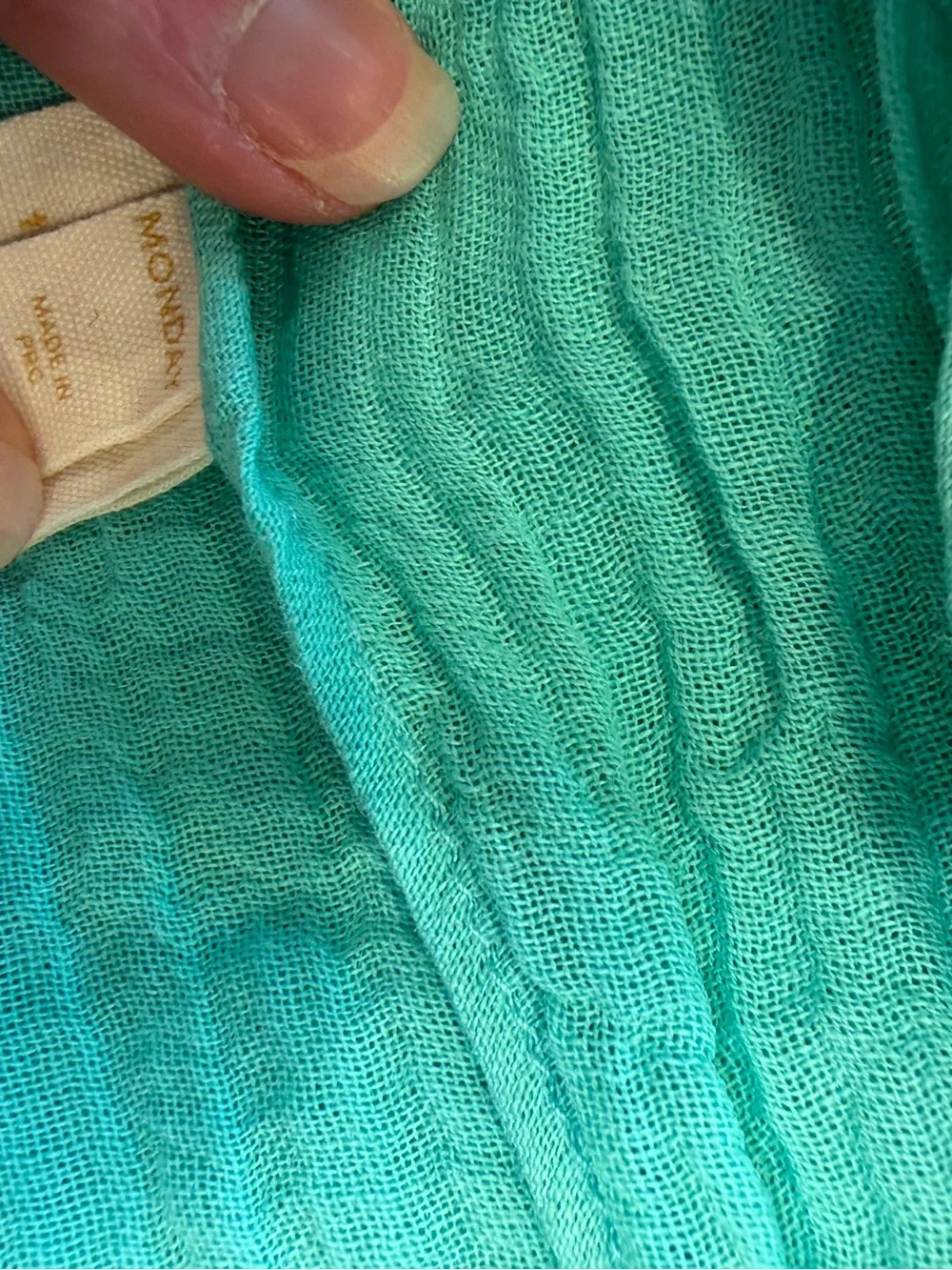Monday swimwear Saint Tropez Sarong in turquoise